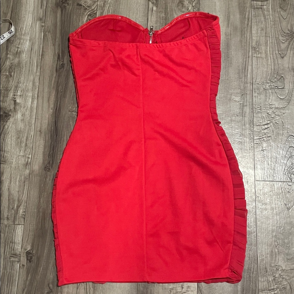 Strapless Mini Dress - Picture 2 of 4